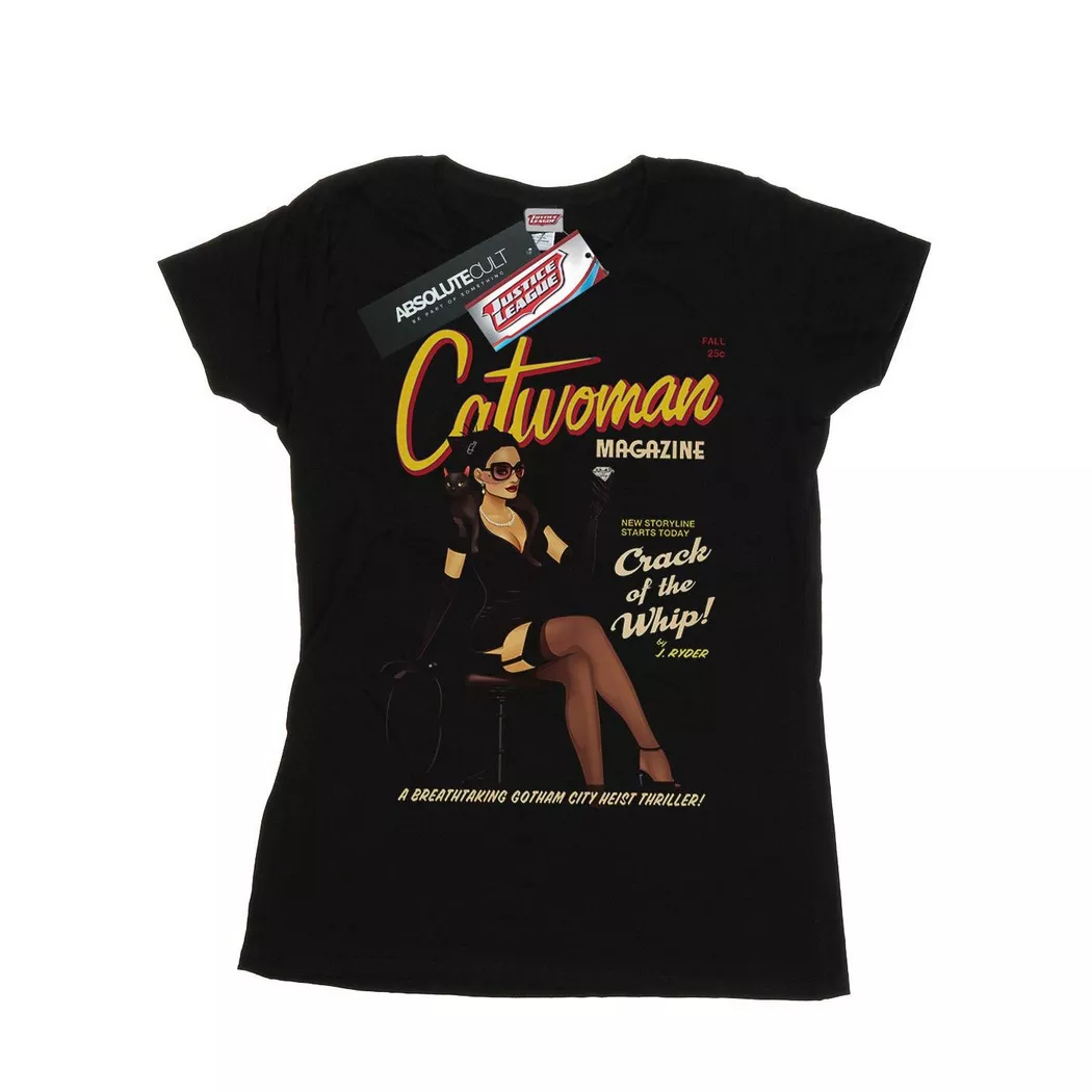 DC COMICS - TShirt, für Damen, Schwarz, Größe M