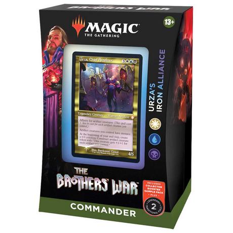 Wizards of the Coast  The Brothers War Commander Deck Urzas Iron Alliance - Magic the Gathering - EN 