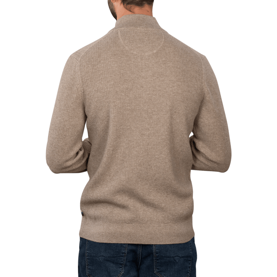 BRAX Steffen Cashmere Halbzipfelpullover  