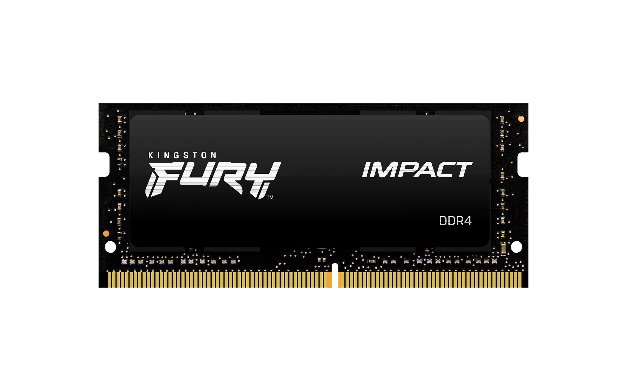 Kingston  FURY Impact (1 x 32GB, DDR4-3200, SO-DIMM 260 pin) 