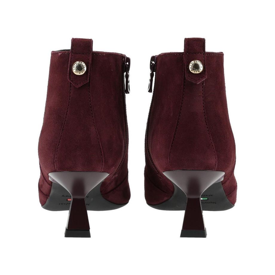 Nero Giardini Spitz zulaufende Stiefelette mit Blockabsatz  