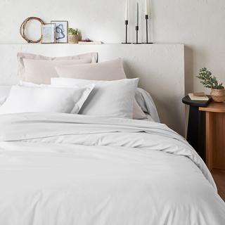 La Redoute Intérieurs Scenario Lenzuolo con Angoli in Cotone Biologico Tinta Unita  