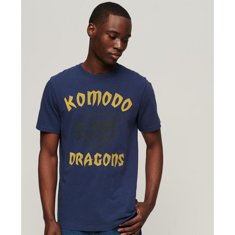 Superdry Komodo Dragon Stampa Grafica T-Shirt  