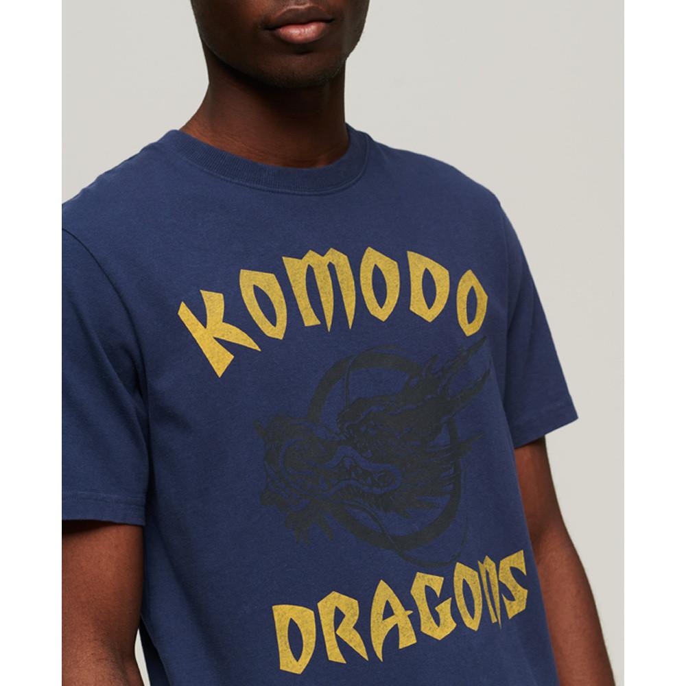 Superdry Komodo Dragon Imprimé Graphique T-Shirt  