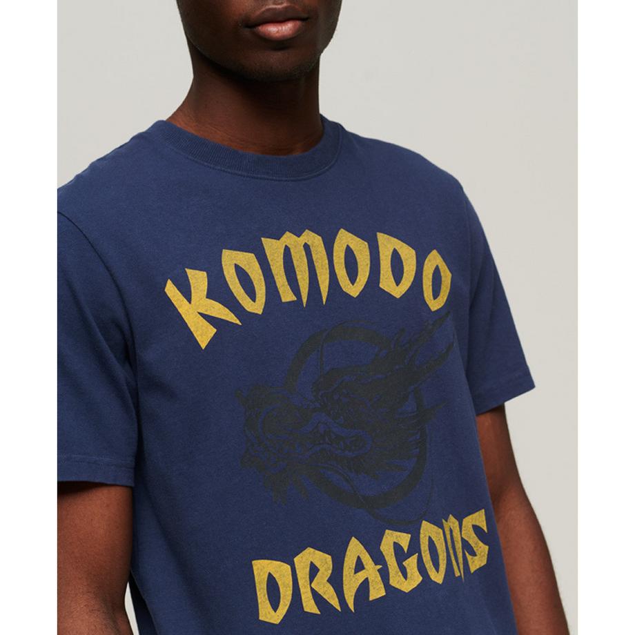 Superdry Komodo Dragon Stampa Grafica T-Shirt  