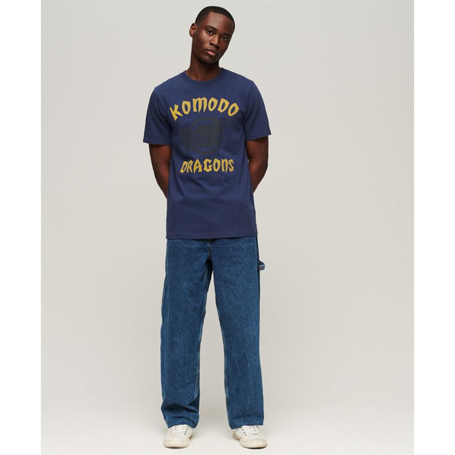 Superdry Komodo Dragon Stampa Grafica T-Shirt  