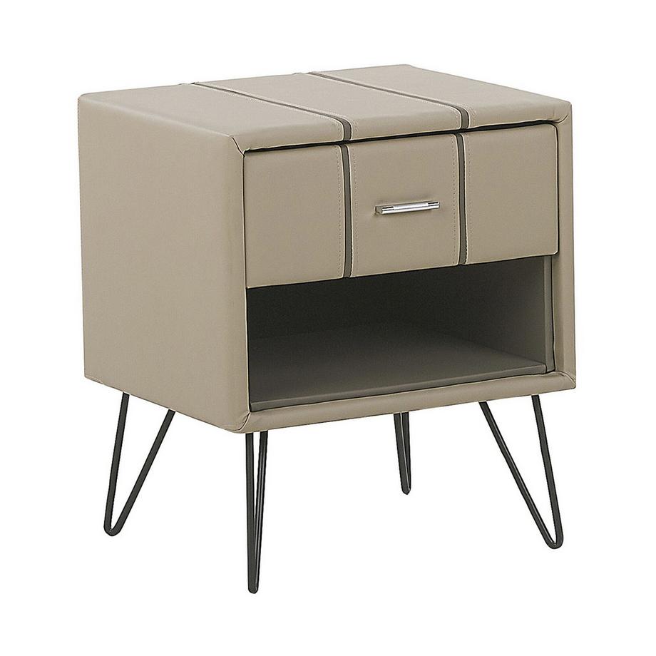 Comodino 1 cassetto en Pelle sintetica  BETIN
