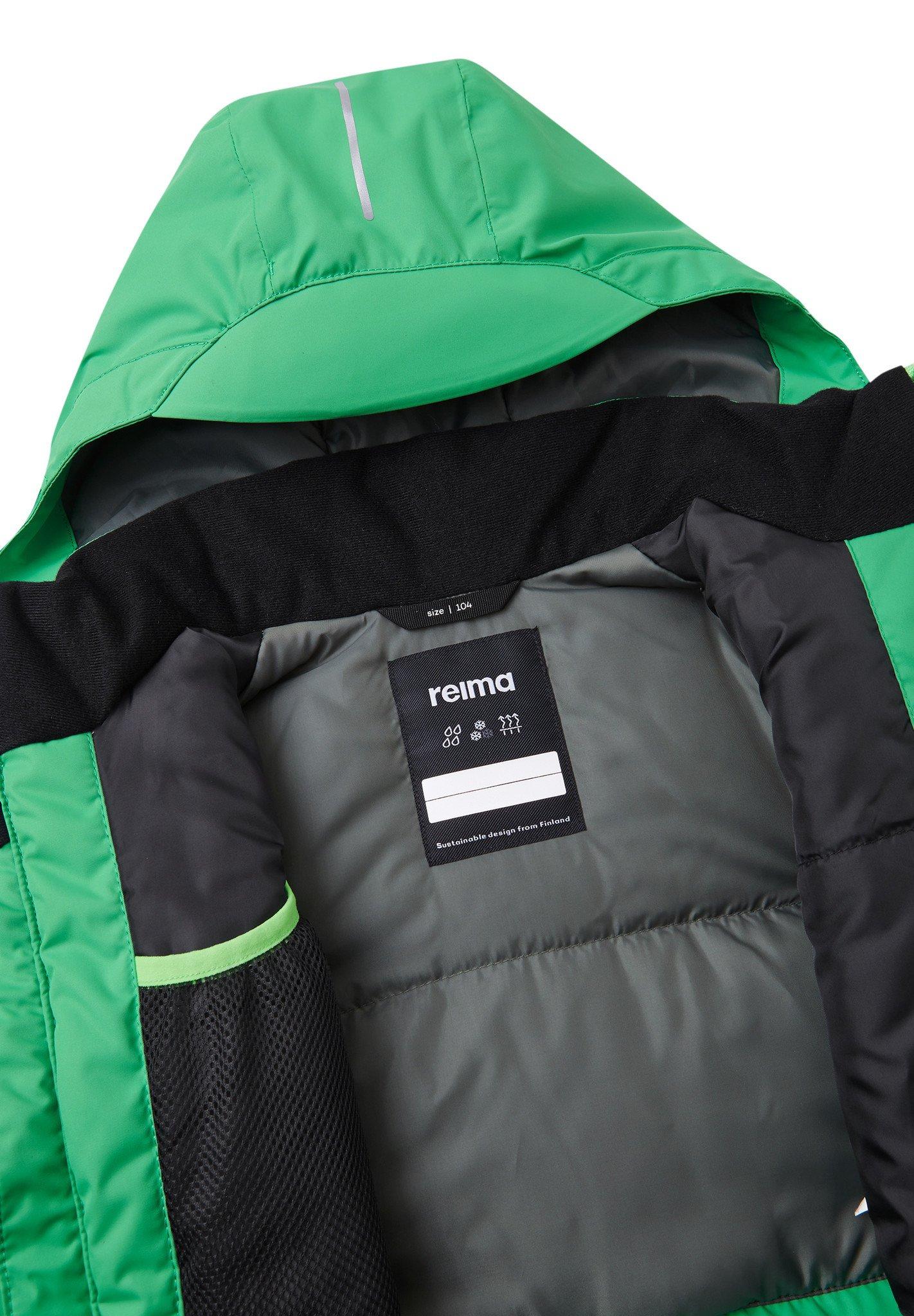 Reima  tec Kinder Skijacke Kairala Cat Eye Green 