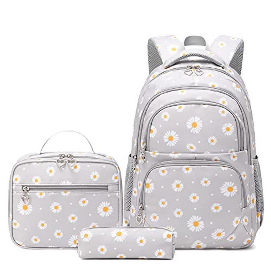 Only-bags.store  Schulranzen Schulrucksack Schulranzen Schulfreizeit mit Brotzeittasche und Federtasche 