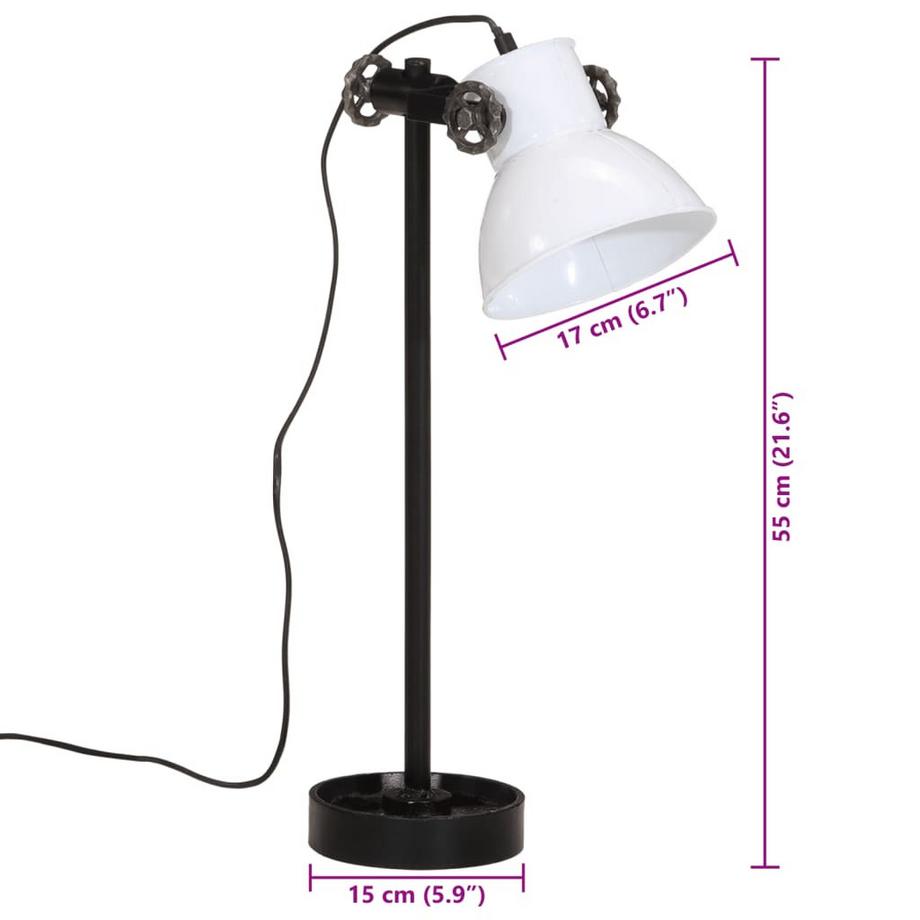 VidaXL Lampe de bureau fer  