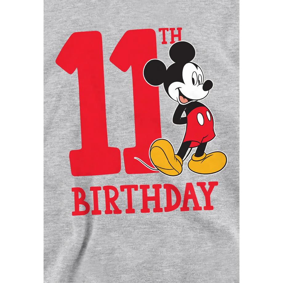 Disney  Felpa Con Cappuccio 11 ° Compleanno Topolino Erica 