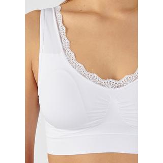 Damart  Lot de 2 brassières sans coutures. 