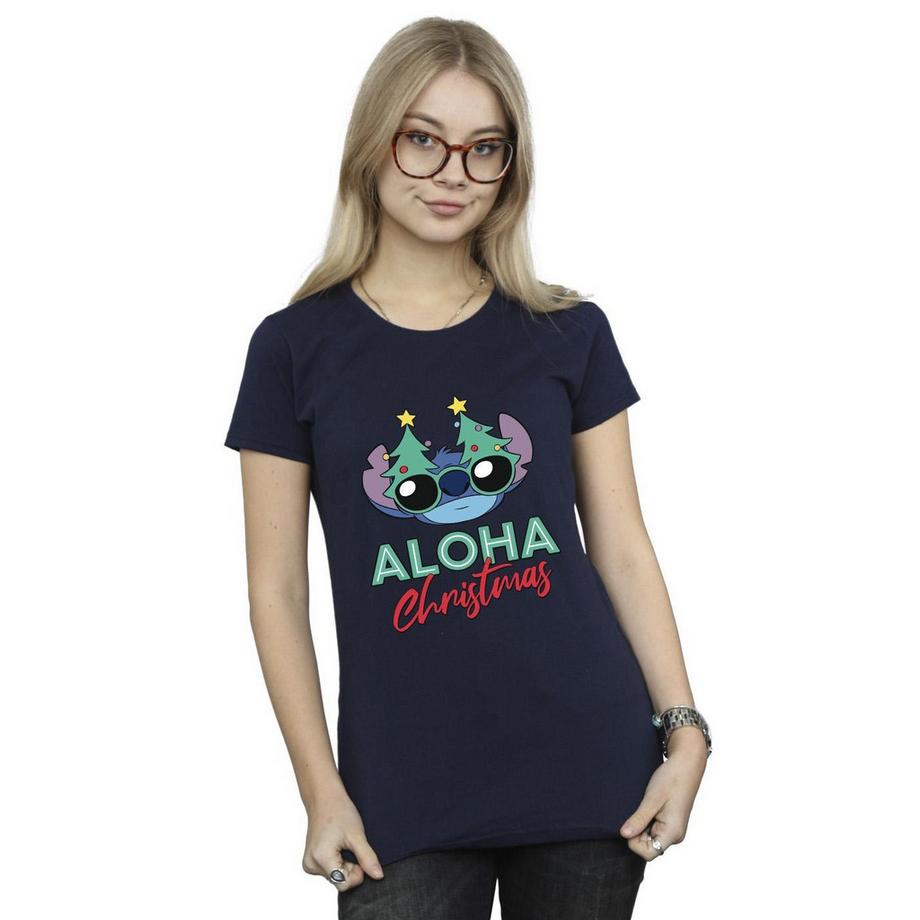 Disney Aloha Christmas Stitch T-Shirt  