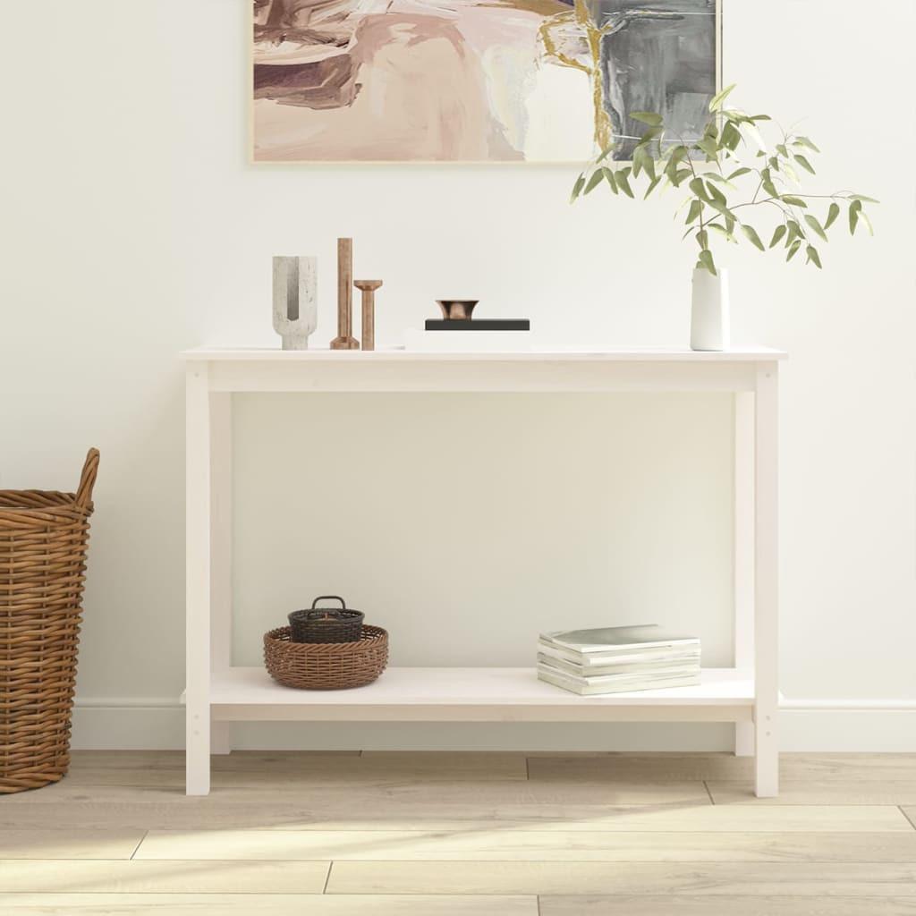 VidaXL Table console bois de pin  