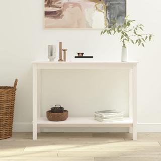 VidaXL Table console bois de pin  