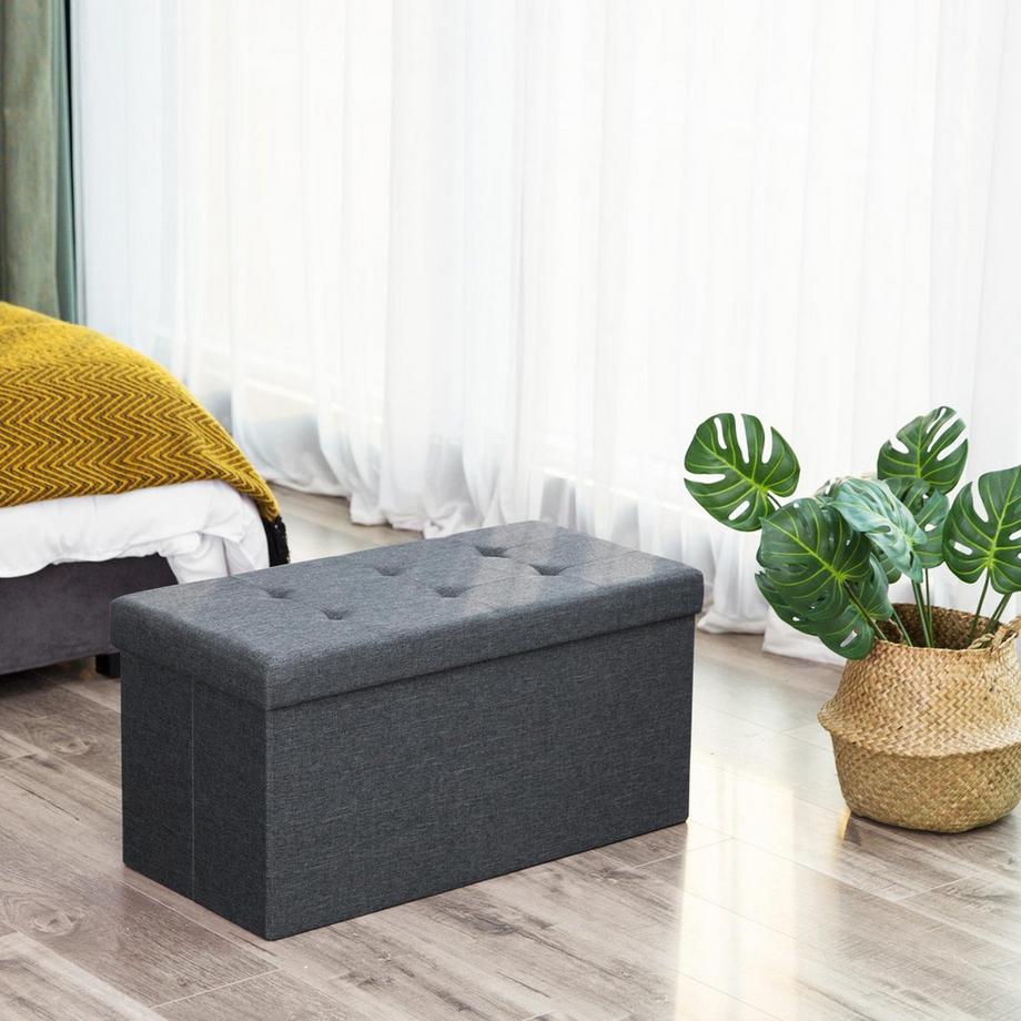 Pricenet 300 kg belastbarer, SGS-zertifizierter Aufbewahrungshocker mit MDF-Rahmen  