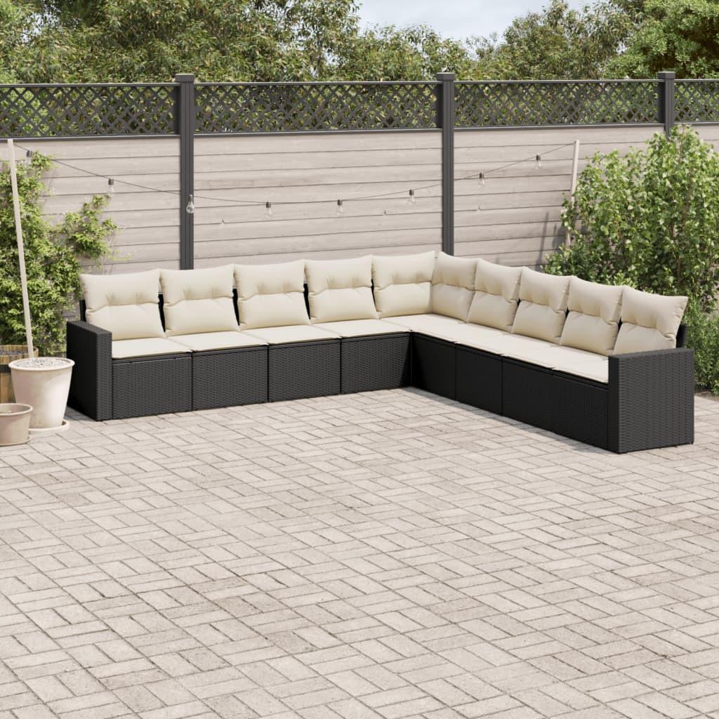 VidaXL Garten sofagarnitur poly-rattan  