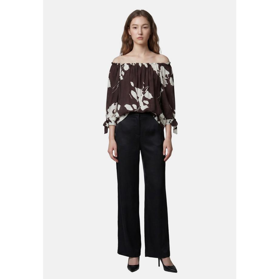Roberta Rossi Blusa smanicata con stampa floreale  