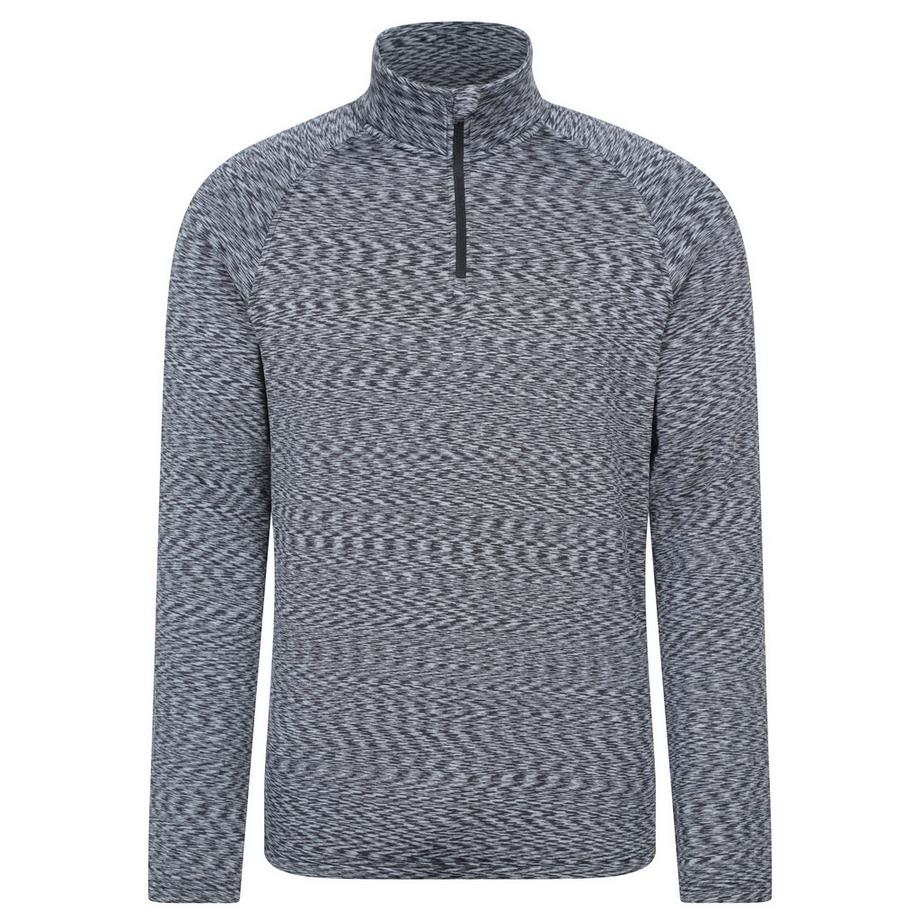 Power Midlayer mit kurzem Reißverschluss