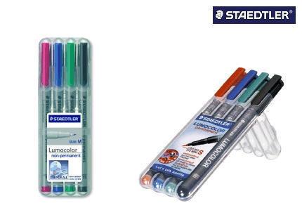 STAEDTLER STAEDTLER Lumocolor non-perm. M 315 WP4 4 Farben ass.  