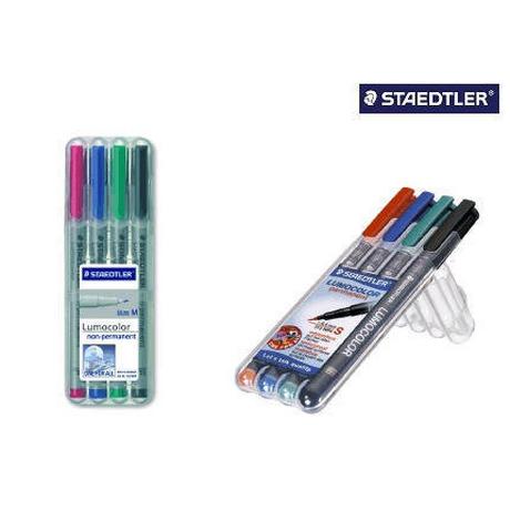 STAEDTLER Staedtler 315 WP4 evidenziatore 1 pz Nero, Blu, Verde, Rosso  