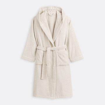 Peignoir capuche éponge bouclette 400 g/m²