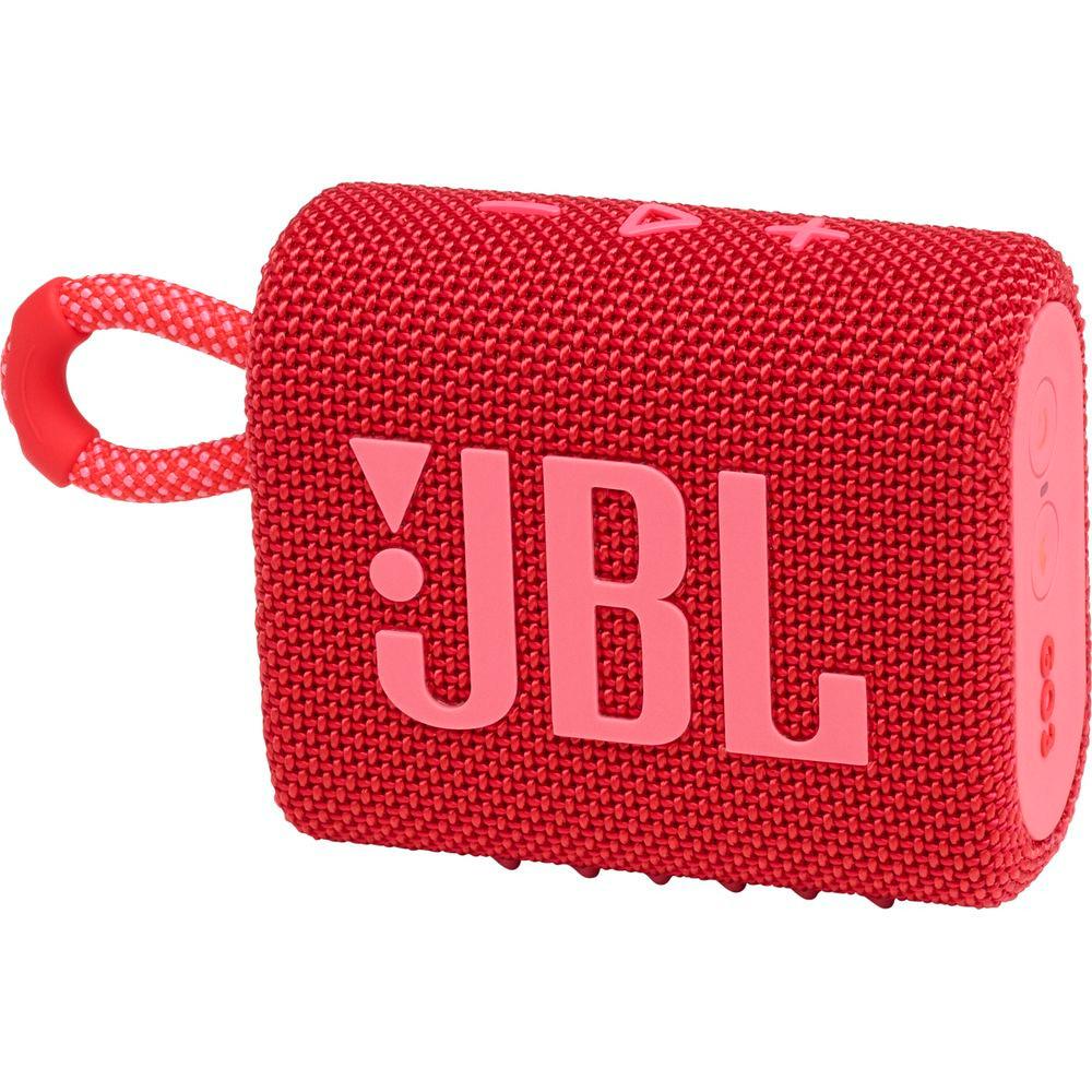 JBL  GO 3 wasserdichter tragbarer kabelloser Lautsprecher Rot 