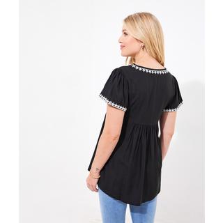 Joe Browns  Besticktes kurzärmeliges Top 