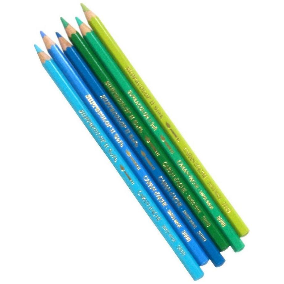 Caran d'Ache Caran d-Ache Supracolor Verde, Giallo 1 pz  