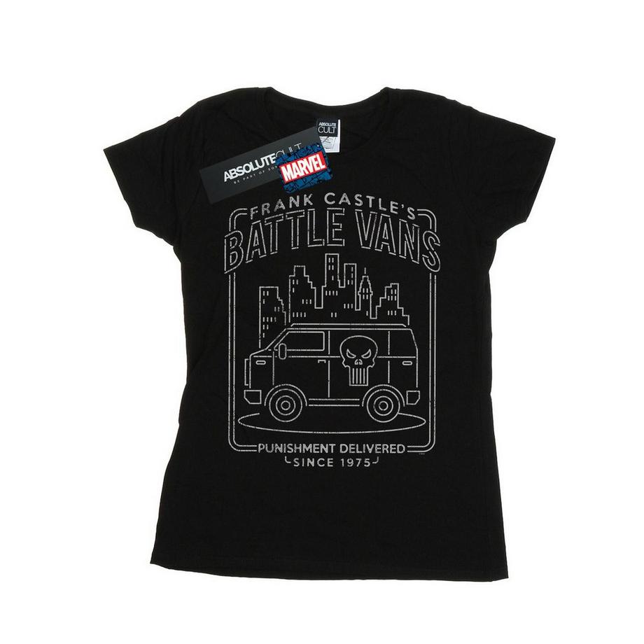 The Punisher Frank Castle's Battle Vans TShirt