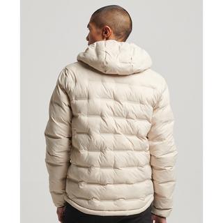 Superdry  gesteppte kurze daunenjacke 