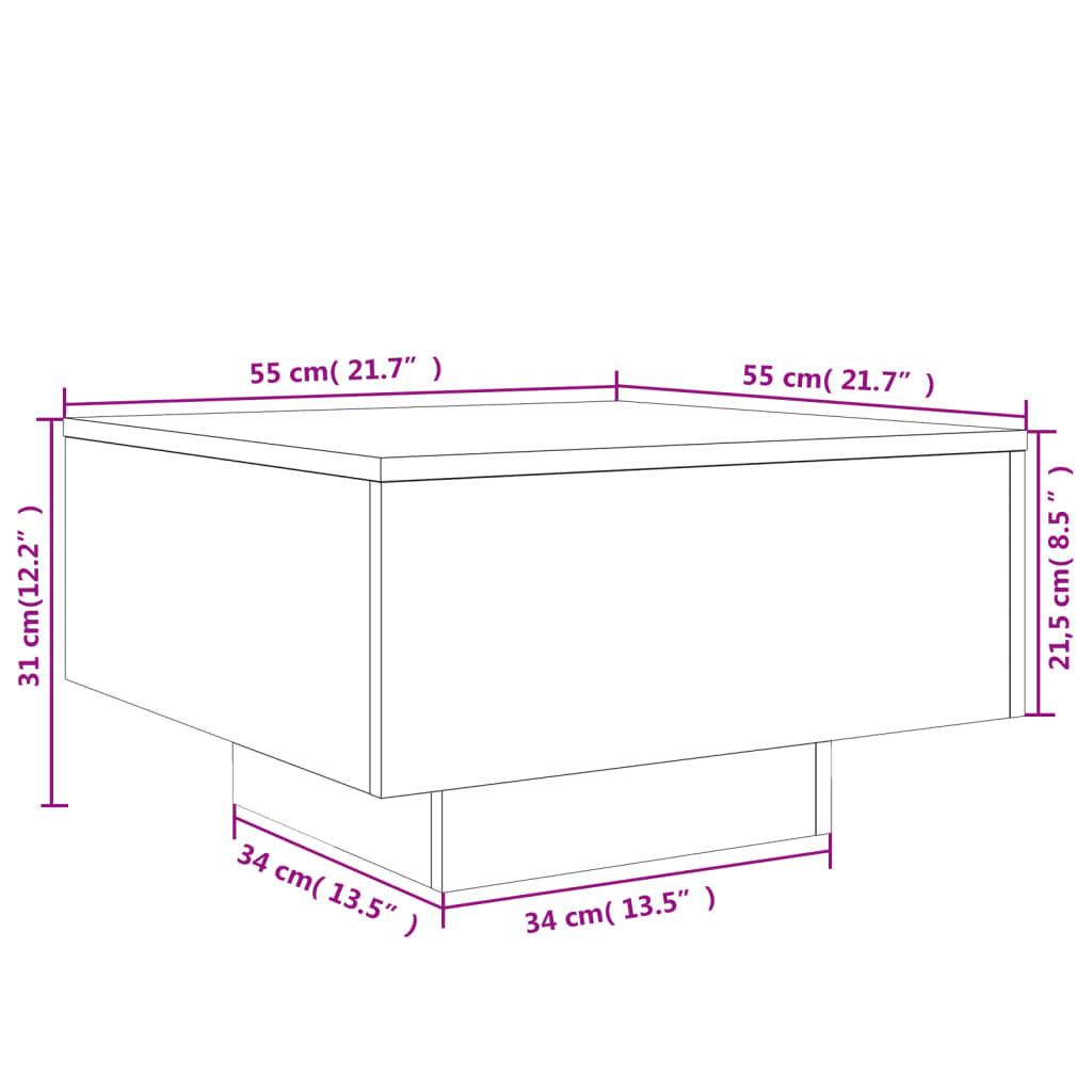 VidaXL Couchtisch holzwerkstoff  