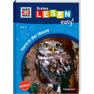 WAS IST WAS Erstes Lesen easy! Band 17. Tiere in der Nacht Meierjürgen, Sonja; von Freeden, Katharina (Illustrationen) Copertina rigida 