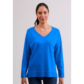 CASH-MERE.CH Pullover con spacchi laterali  