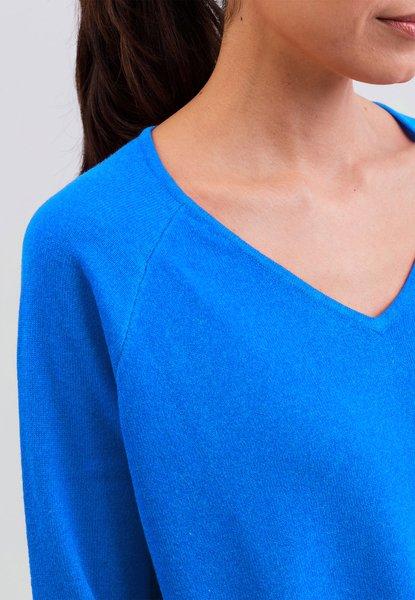 CASH-MERE.CH Pullover con spacchi laterali  