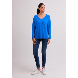 CASH-MERE.CH Pullover con spacchi laterali  