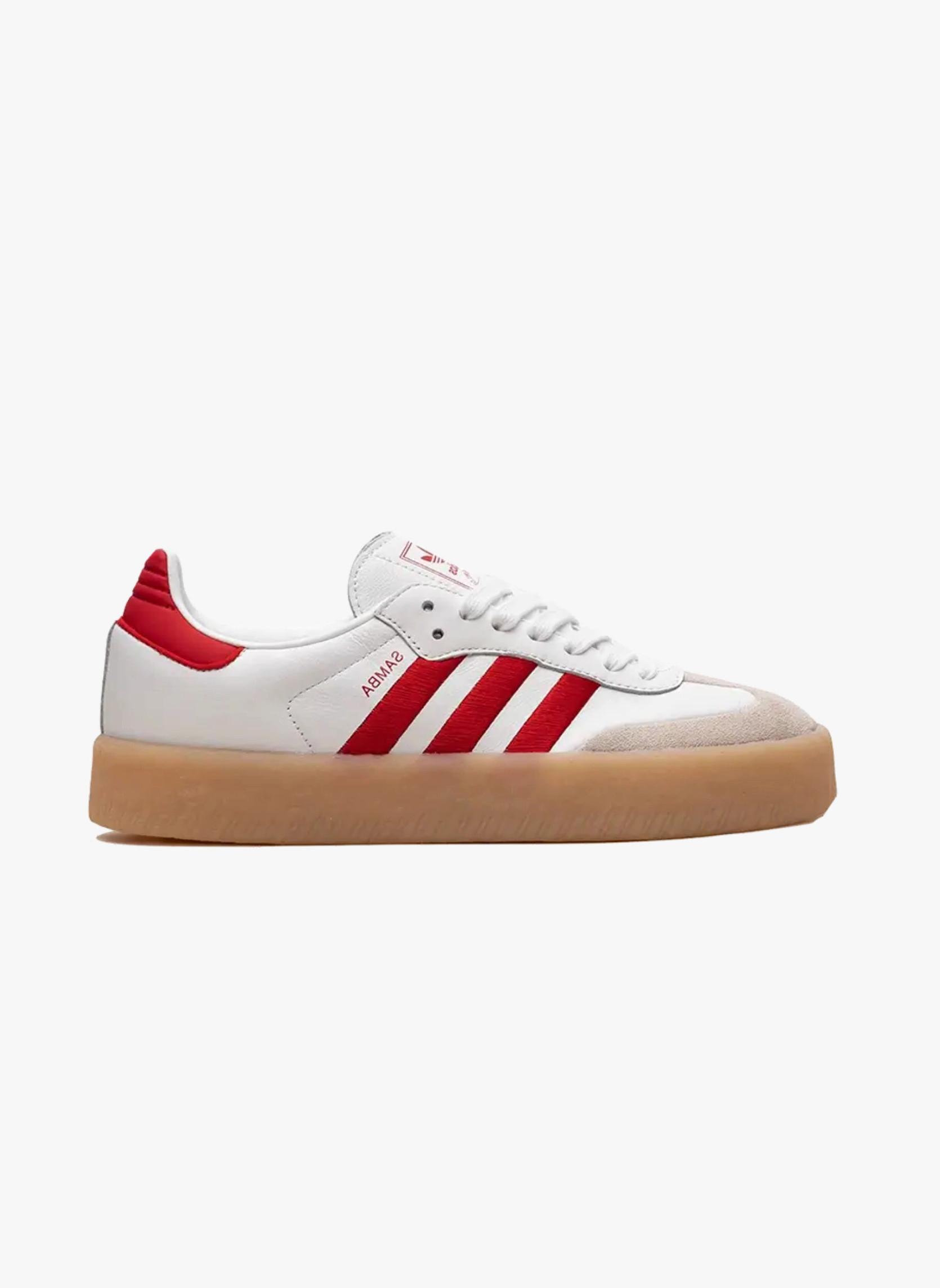 adidas  Sambae White Better Scarlet Gum 