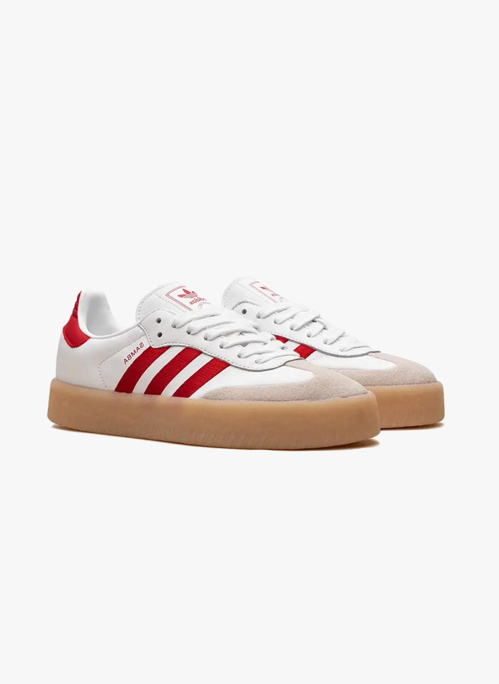 adidas  Sambae White Better Scarlet Gum 