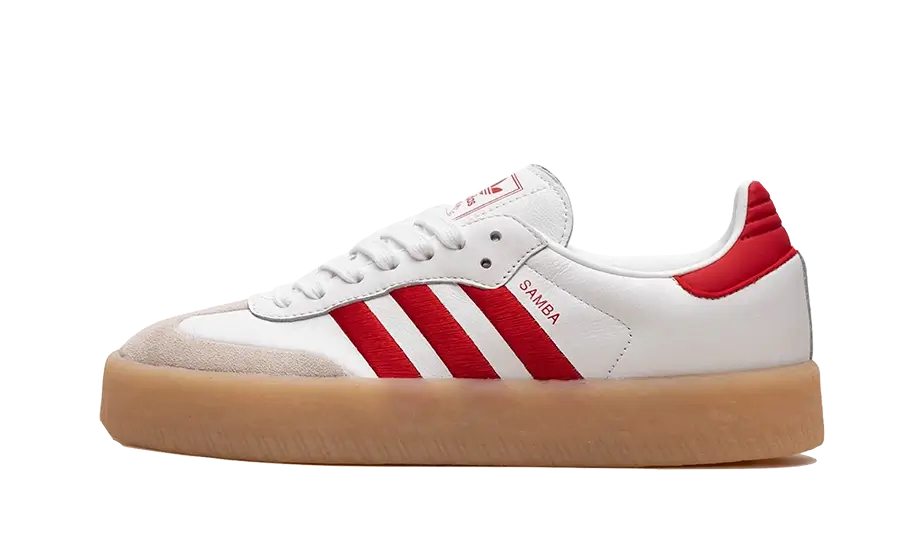 adidas  Sambae White Better Scarlet Gum 