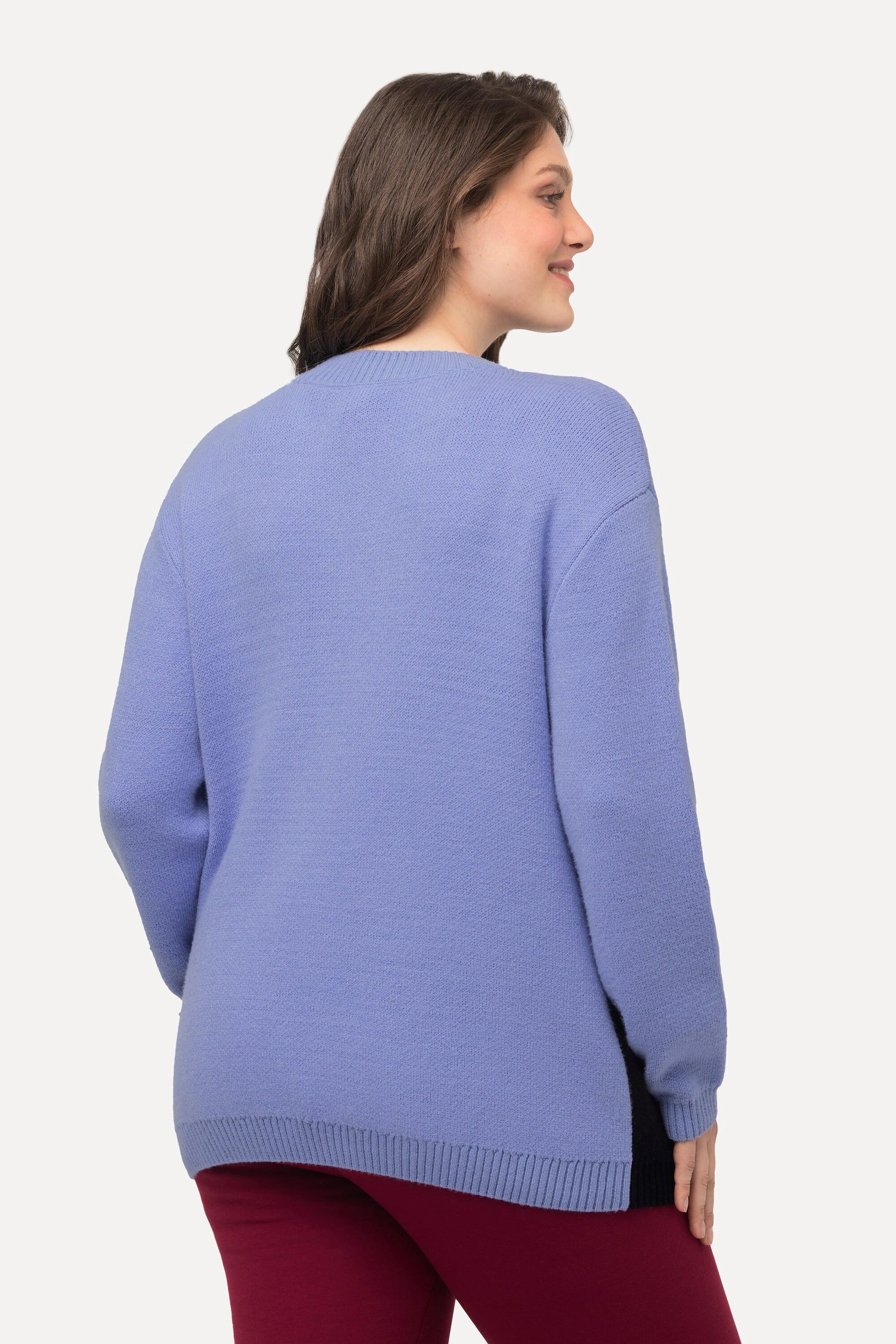 Ulla Popken  Pullover, Berge, Rundhals, Langarm 