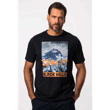 T-Shirt, Outdoor, Halbarm, BLACK HILLS Print, QuickDry