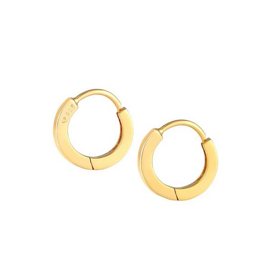 Elli  Boucles d'Oreilles Mini Créoles 