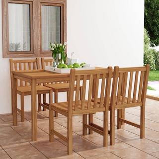 VidaXL set da pranzo da giardino Legno  