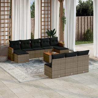 VidaXL Garten sofagarnitur poly-rattan  