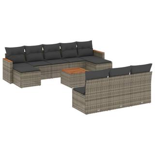 VidaXL Garten sofagarnitur poly-rattan  