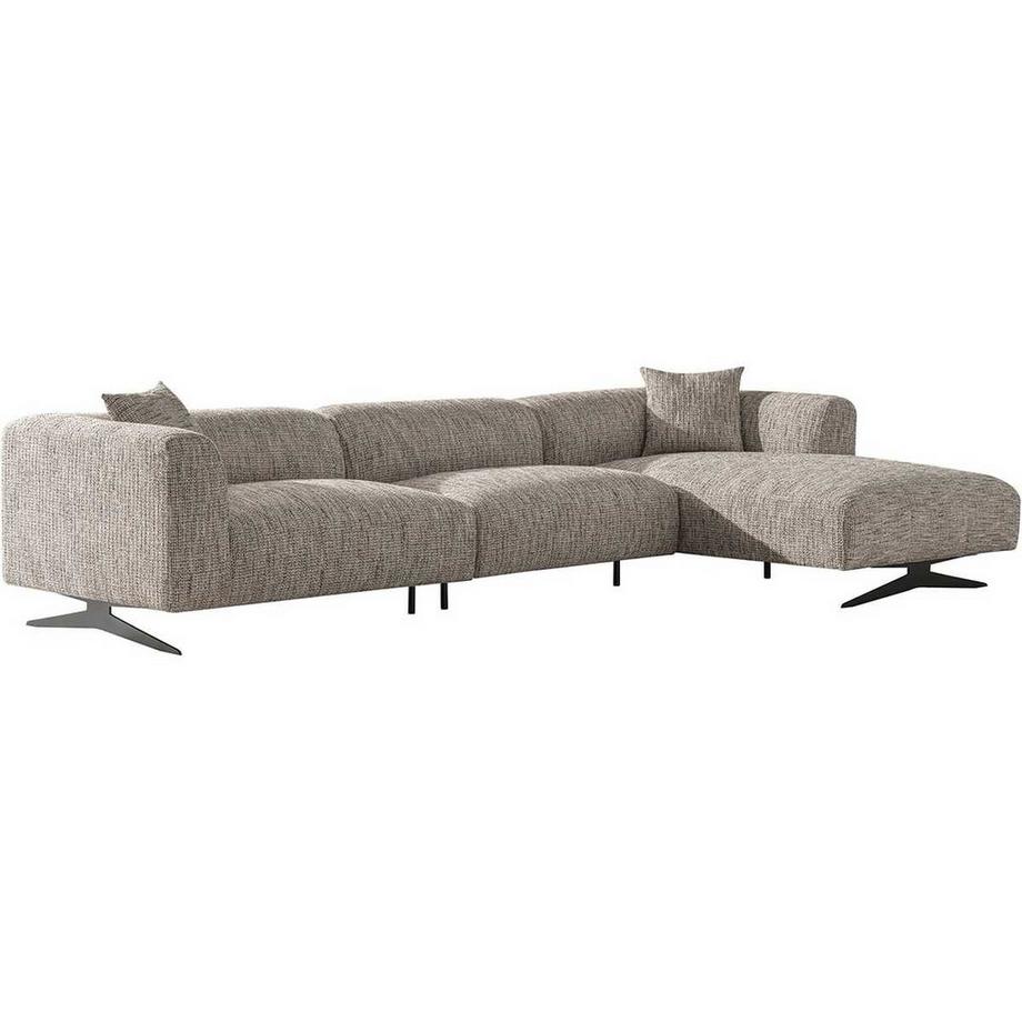 mutoni Ecksofa Hoxton 3-Sitzer trendy nature rechts  