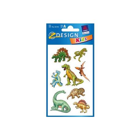 Z-DESIGN Z-DESIGN Sticker Kids 53145 Dinosaurier 3 Stück  
