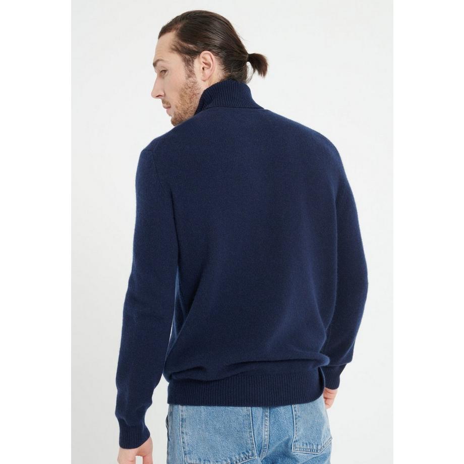 Studio Cashmere8 LUKE 15 Pull col roulé 4 fils Cachemire  