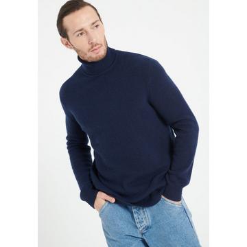 LUKE 15 Pull col roulé 4 fils - 100% cachemire
