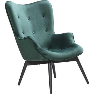 mutoni Fauteuil velours vert  